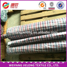 100% Cotton Yarn Dyed Printed Shirting Fabric 100% cotton yarn dyed woven shirting stock lot fabric
